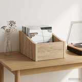  Kutija za LP ploče Hrast sonoma 23 x 33 x 16 cm | shoptok.hr