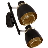 Candellux Lighting črna stropna svetilka s kovinskim senčilom 41.5x10 cm aleksandria | Shoptok.si