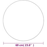  Zidno ogledalo 60 cm okruglo stakleno | shoptok.hr