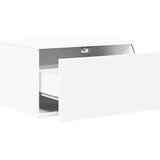  Zidni noćni ormarići s LED svjetlima 2 kom bijeli | shoptok.hr