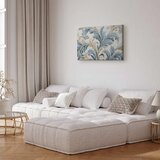  Slika - Baroque Ornaments in Light Cream-Blue Hues 30x20 Premium Print | shoptok.hr