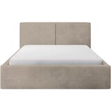 MID.YOU OBLAZINJENA POSTELJA 180 cm x 200 cm , les, tekstil, leseni material svetlo rjava | Shoptok.si