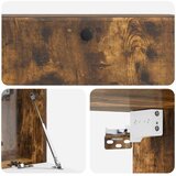 TV Omarica za TV, ki jo lahko montiraš na steno Dimljen hrast, (5000220631) | Shoptok.si