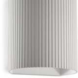 Faro 40526 - zidna lampa sole 1xGU10/8W/230V, bela, rebrasta, okrugla | Eponuda.com