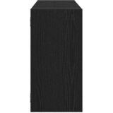  Zidna polica crni hrast 100x25x50 cm inženjerski drvo | shoptok.hr