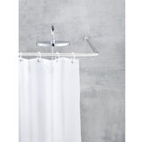 Wenko 19215100 - Držač šipke UNIVERSAL 2x2 cm hrom/bela | Eponuda.com