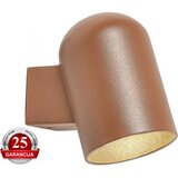 Mitea Lighting M245-B IP65 1xGU10 BRAON zidna spoljna lampa | ePonuda.com