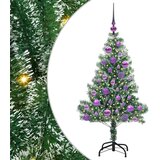 vidaXL Umjetno božično drevo s snežno obloženimi vejicami in LED lučko, (5000065803) | Shoptok.si
