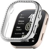 INF primerno za amazfit Bip6 (A2435) zaščitni ovitek z enojno vrsto kristalov silver, (5000086105) | Shoptok.si