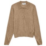 Aware Puloverji Noos Polo Sikita - Natural Melange Bež Cene