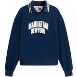 Tommy Hilfiger Majice z dolgimi rokavi TJC RLX PIQUE INTERL DM0DM21621 Modra Cene