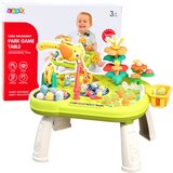  Edukativni stol Play Park sa ribicama i cvijećem - zeleni | shoptok.hr