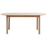 Unique Furniture Proširiv blagovaonski stol s pločom stola u dekoru hrasta u prirodnoj boji 100x190 cm Gallina – | shoptok.hr