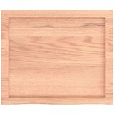  Kupaonska radna ploča svjetlosmeđa 60x50x4 cm tretirano drvo | shoptok.hr