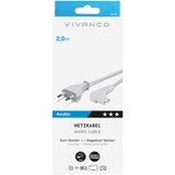 Vivanco Netzanschluss Winkelstecker 2m | Shoptok.si