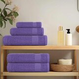  Ručnici za kupanje FROGN 4 kom ljubičasti 100x150 cm 360 g/m² | shoptok.hr