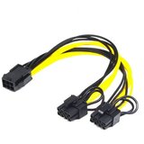  PCIE 6pin to dual 6+2 pin cable max0068 | Eponuda.ba