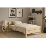 Molarem Home Drveni dječji krevet Aleks - svijetlo drvo - 200x90 cm | shoptok.hr