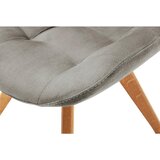 CARRYHOME STOL, tekstil svetlo siva | Shoptok.si