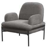 Atelier Del Sofa Fotelja Aster, 85 x 80 x 53 cm, Antracit | Eponuda.ba