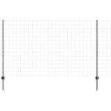 Euro ograda s postom 10 x 1,4 m Čelik premazan PVC-om Siva | shoptok.hr