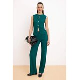 TRENDYOLMILLA ženski set top i pantalone Twoaw26Au00083, Smaragdno Zelena-Zelena | Eponuda.com