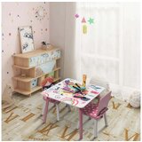 Kinder Home dečiji sto sa stolicama, drvena garnitura - za u Cene'.'
