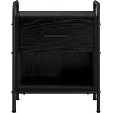  Noćni ormar Crni hrast 40 x 30 x 50 cm Konstruirano drvo | shoptok.hr