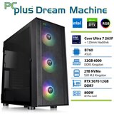 PCPLUS Dream Machine Ultra 7 265F/32GB/2TB/RTX 5070 12GB gaming namizni računalnik, (21951708) Cene