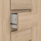 Tvilum Komoda u dekoru hrasta u prirodnoj boji 121x91x50 cm Naia – | shoptok.hr