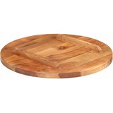 Stolna ploča od masivnog drva bagrema okrugla 25 - 27 mm 50 cm | shoptok.hr
