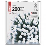 Emos LED božična cherry veriga – kroglice, 20 m, zunanja in notranja, hladna bela, programi D5AC07 | Shoptok.si