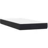 vidaXL Box spring krevet s madracem crni 90x210 cm baršunasti | shoptok.hr