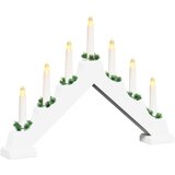  Most sa božićnim svijećama 7 LED lampica Topla bijela | shoptok.hr