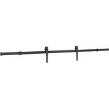  Klizna vrata NARVIK Prirodna i crna 85 x 210 cm (213,5 cm) | shoptok.hr