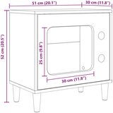  Mačja hiša Star les 51 x 30 x 52 cm Konstruiran les, (5000111179) | Shoptok.si