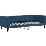  Dnevni krevet s madracem plavi 80 x 200 cm baršunasti | shoptok.hr