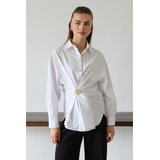 TRENDYOLMILLA Ženska košulja Twoaw26Go00137, bela | Eponuda.com