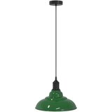 VISILICA podesiva po visini E27 sjajno zelena Ø 31 cm metal | shoptok.hr