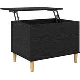  Noćni ormar Crni hrast 60 x 44,5 x 45 cm Konstruirano drvo | shoptok.hr