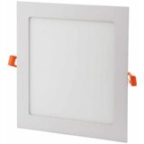 Avide ALU LED vgradni panel kvadratni 12W nevtralno beli 4000K Cene