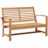  Sjedeća garnitura za vrt 4 pcs Prirodna Čvrsto teak drvo | shoptok.hr