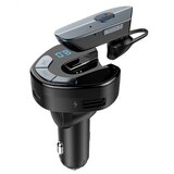  FM transmiter V8 USB TF Bluetooth 5.0 12-24V handsfree crni | ePonuda.com