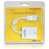 Delock 61766 Displayport adapter moški-VGA 15t ženska | Shoptok.si