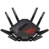 Rapture GT-BE98 bežični usmjerivač 10 Gigabitni Ethernet Quad-band (2.4 GHz / 5 GHz-1 / 5 GHz-2 / 6 GHz) Crno