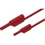 SKS Hirschmann MAL S WS 2-4 100/1 varnostni merilni kabel [lamelni vtič 4mm - lamelni vtič 2 mm] 1 m rdeča PVC merilni kabel MAL S WS 2, (20422701) | Shoptok.si