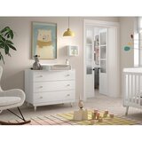 Vipack Bela otroška komoda s previjalnim pultom 100x100x74 cm Billy – | Shoptok.si