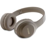 Guess brezžične slušalke bluetooth 5.3 classic z logotipom, rjava, (21781359) | Shoptok.si