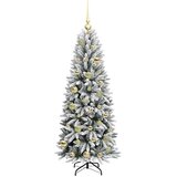 vidaXL Umjetno božićno drvce s stalakom Bijelo 53 x 53 x 120 cm | shoptok.hr