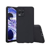 Onasi silikonski ovitek za realme 8 - mat črn Cene